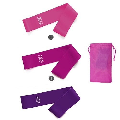 Yoga Training Fitness Gum Exercise Gym Strength Resistance Bands Pilates Sport Rubber Fitness Bands Crossfit Workout Equipment